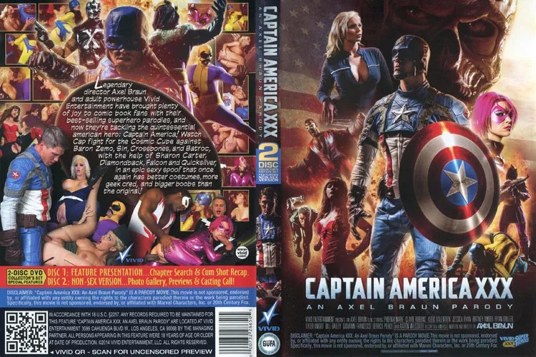 Captain-America-XXX กัปตันอเมริกา ควยใหญ่ คอสเพลย์