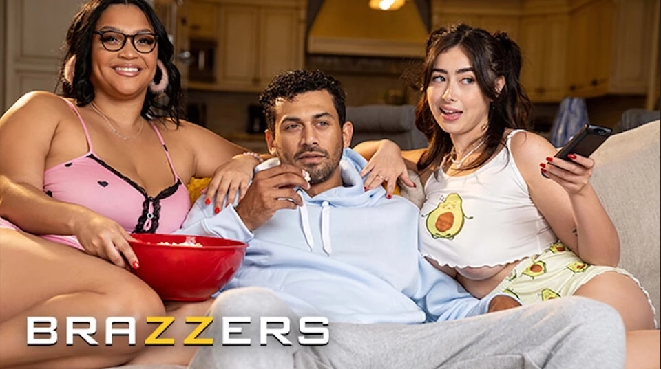 Brazzers-Steamy-Threesome ขย่มควย ขาวเนียนน่ารัก ดูดควย